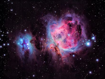 Обои на рабочий стол Orion Nebula / Туманность Ориона