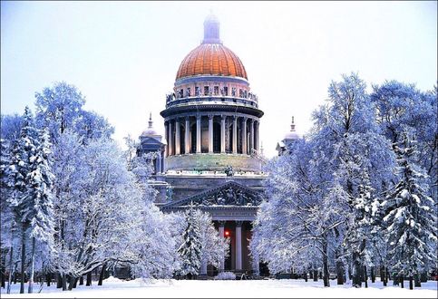 Исаакиевский собор обои на рабочий стол