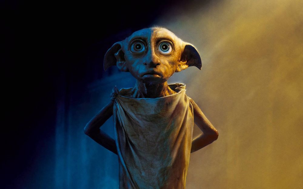 Обои для рабочего стола Dobby из серии фильмов о Гарри Поттере