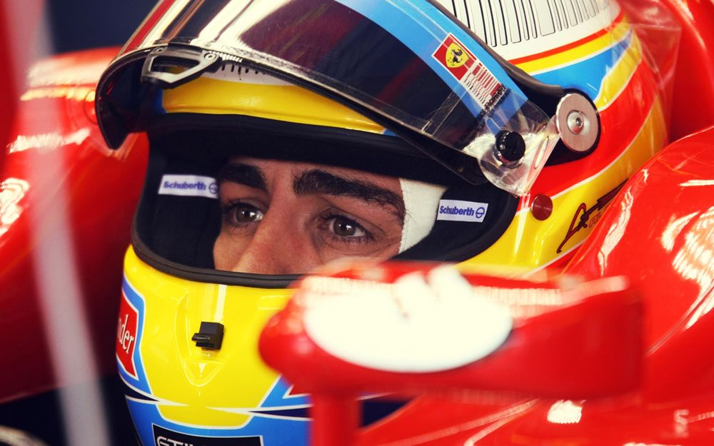 Обои для рабочего стола Фернандо Алонсо Диас / Fernando Alonso D&;az — испанский автогонщик, двукратный чемпион мира серии Формула-1