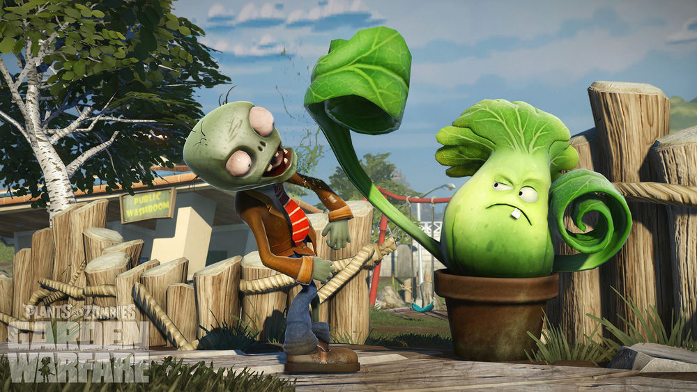 Обои На Рабочий Стол Арт К Игре Plants Vs Zombies: Garden Warfare.