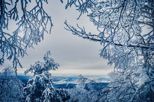 Обои на рабочий стол Вид на Урал, фотограф Кристина Пономарева