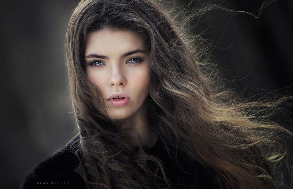 Обои для рабочего стола Модель Валерия, фотограф Sean Archer