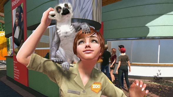 Обои на рабочий стол Персонажи серии компьютерных игр Zoo Tycoon