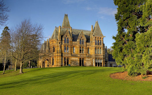 Обои на рабочий стол Отель Эттингтон Парк / Ettington Park Hotel в графстве Уорикшир, Великобритания / Warwickshire, United Kingdom / Great Britain
