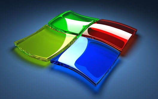 Обои Эмблема операционной системы Windows корпорации Microsoft