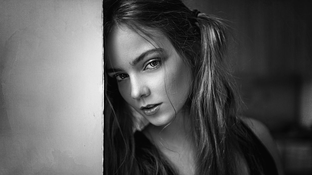 Обои для рабочего стола Модель Маша, фотограф Георгий Чернядьев