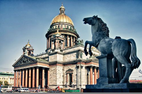 Обои на рабочий стол Исаакиевский собор, Санкт-Петербург