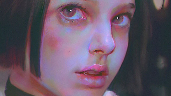 Обои на рабочий стол Матильда из кинофильма Leon / Леон, автор Yanjun Cheng
