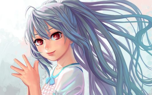 Обои на рабочий стол Айла / Isla из аниме Пластиковые воспоминания / Plastic Memories