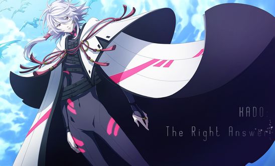 Обои на рабочий стол Изотропный парень из аниме Правильный ответ Кадо / Seikaisuru Kado / The Right Answer