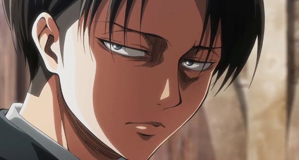 Обои на рабочий стол Леви Райвель / Levi Rivaille из аниме Атака Титана / Attack on Titan / Shingeki no Kyojin