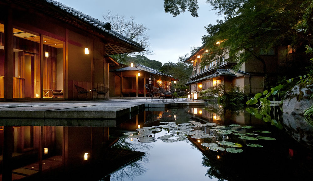 Обои для рабочего стола Гостиница Hoshinoya в Киото / Kyoto, Япония / Japan