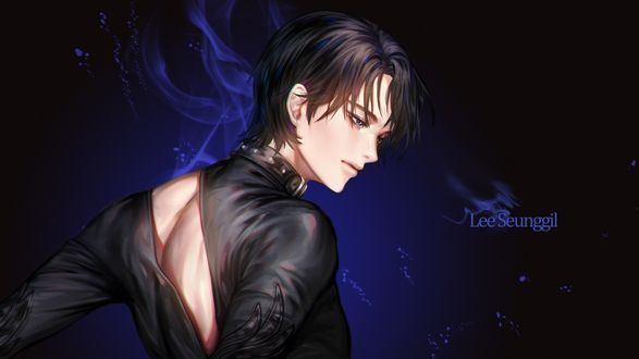 Обои на рабочий стол Katsuki Yuri / Катсуки Юри из аниме Юрий на льду! / Yuri on Ice!