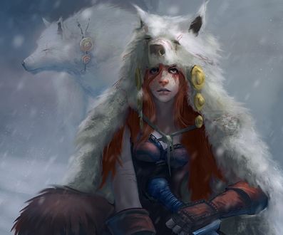 Обои на рабочий стол Nora the Hunter pt2 / Нора Охотник pt2, by mattforsyth