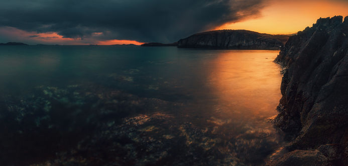 Обои на рабочий стол Побережье Японского моря, Россия, фотограф Андрей Кровлин