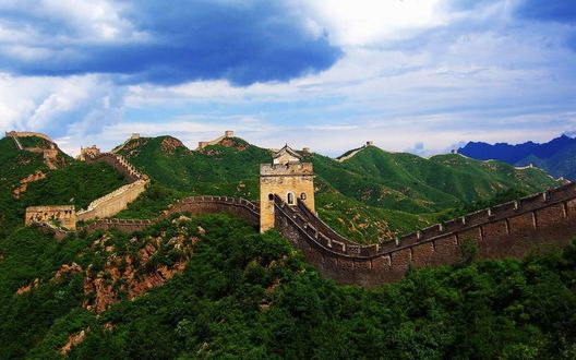Обои на рабочий стол Великая китайская стена / the great wall of china