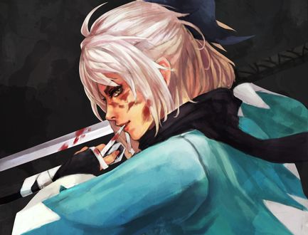 Обои на рабочий стол Сейбер / Saber из аниме Судьба: Начало / Fate / Zero, by Monori rogueш