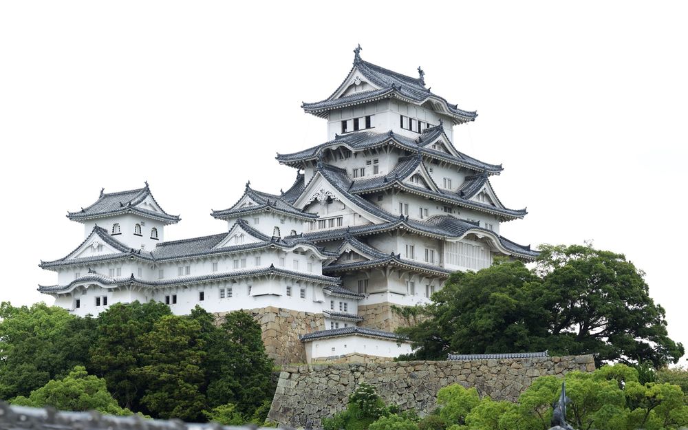 Обои для рабочего стола Императорский дворец в Осаке / Osaka, Япония / Japan