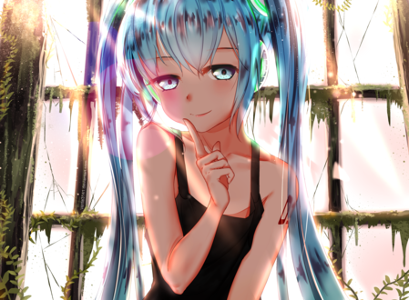 Обои на рабочий стол Vocaloid Hatsune Miku / Вокалоид Хатсунэ Мику, by vente3141