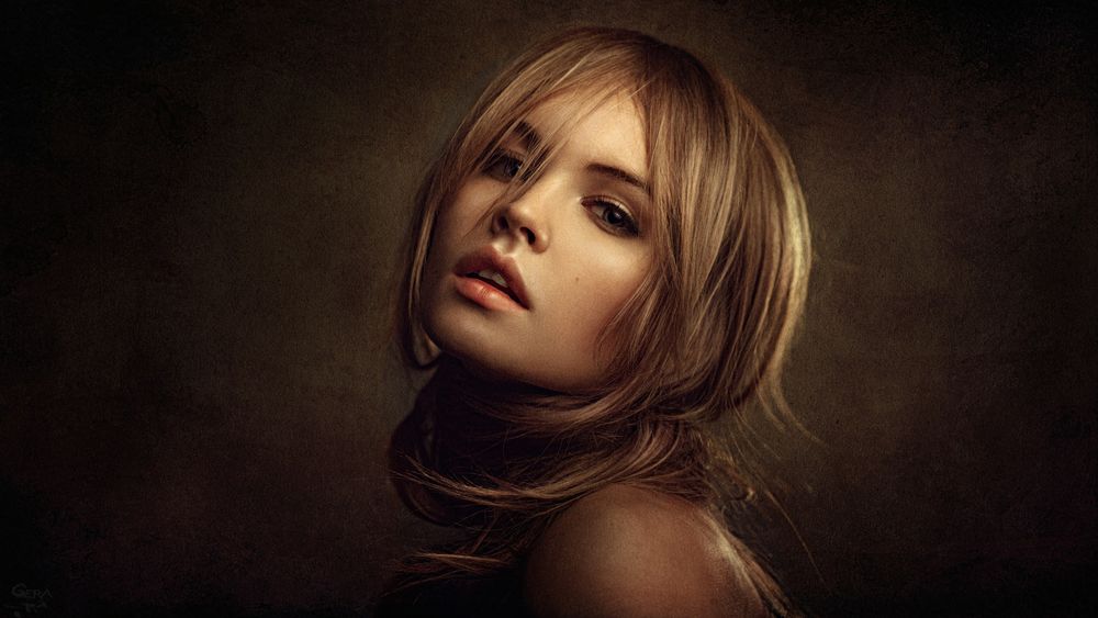 Обои для рабочего стола Модель Anastasia Scheglova / Анастасия Щеглова, фотограф Георгий Чернядьев