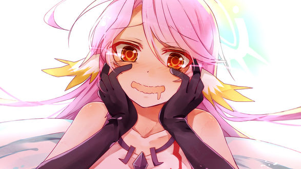 Обои на рабочий стол Джибрил / Gibreel из аниме No Game No Life / Нет игры - нет жизни, by HiirosAbyssal