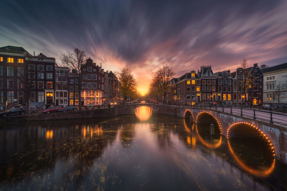 Обои для рабочего стола Amsterdam / Амстердаме в октябре, фотограф Albert Dros
