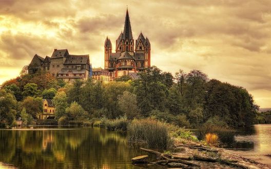 Обои на рабочий стол Город Limburg an der Lahn / Лимбург-ан-дер-Лан, Germany / Германия