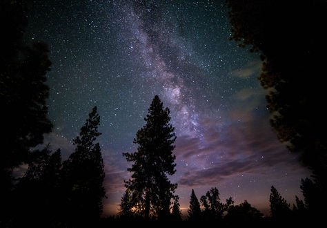 Обои на рабочий стол Yosemite Milky Way / Йосемитский Млечный Путь, фотограф Serge Ramelli