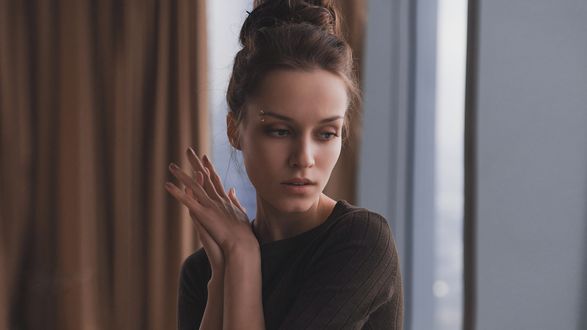 Обои на рабочий стол Модель Феникс Райа, фотограф Daria Klepikova
