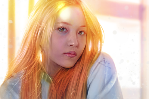 Обои на рабочий стол Yeri / Йери / Ким Йе Рим / Kim Ye Rim из южно-корейской группы Red Velvet, by getyourdragon