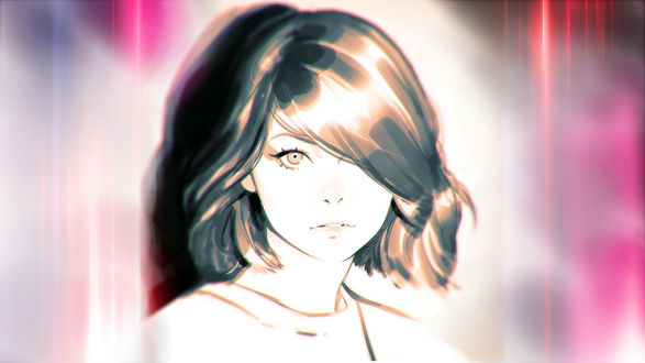 Обои на рабочий стол Портрет девушки, by Kuvshinov Ilya