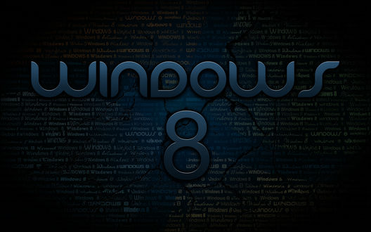 Обои на рабочий стол Логотип OC Windows 8