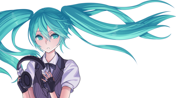 Обои на рабочий стол Vocaloid Hatsune Miku / Вокалоид Хатсуне Мику, by AssassinWarrior