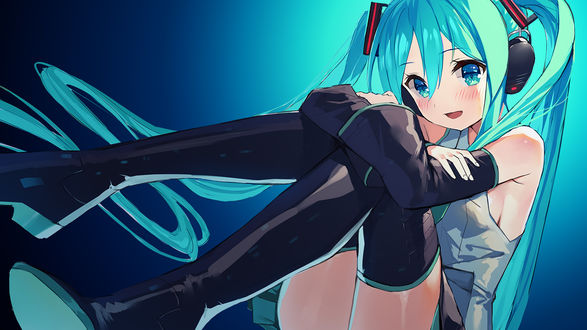 Обои на рабочий стол Vocaloid Hatsune Miku / Вокалоид Хатсуне Мику, by AssassinWarrior