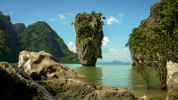 Обои на рабочий стол Остров KoTapu, Thailand / в Таиланде, фотограф Scott Baldock