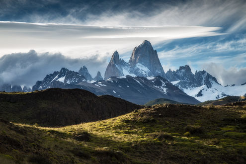 Обои на рабочий стол El Chaltаn, Argentina / Эль Чальтен, Аргентина, фотограф Victor Lima