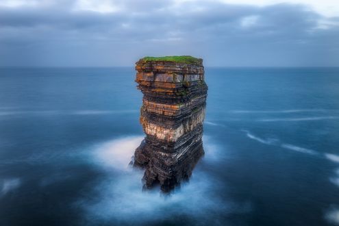 Обои на рабочий стол Downpatrick / Мыс Даунпатрик-Хед, Ireland / Ирландия, фотограф Michal Wlodarczyk