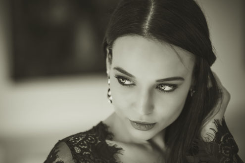 Обои на рабочий стол Модель Ангелина Петрова, by Chris_Bos_Photography