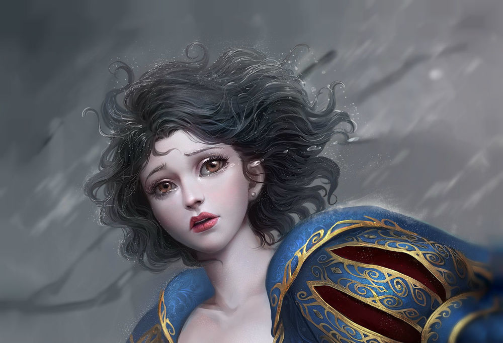 Обои для рабочего стола Snow White / Белоснежка из сказки Snow White and the Seven Dwarfs / Белоснежка и семь гномов, by ChubyMi