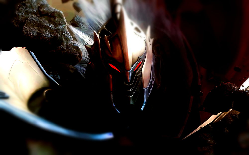 Обои для рабочего стола Воин в доспехах из игры White Knight Chronicles / Хроники белого рыцаря