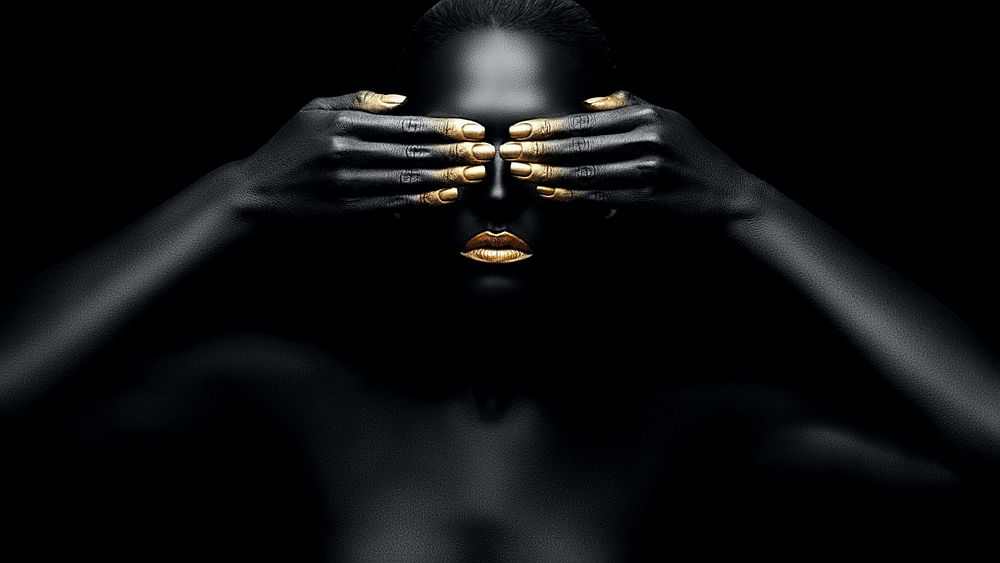 Фотография на тему Красивая чернокожая девушка | PressFoto