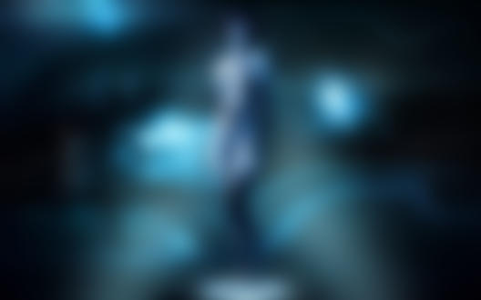 Обои на рабочий стол Обнаженная Cortana / Кортана, by SweShadow90