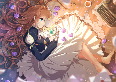 Обои на рабочий стол Violet Evergarden / Вайолет Эвергарден, by chinchongcha