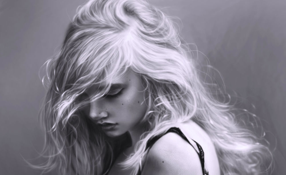 Обои для рабочего стола Портрет Emma Carstairs / Эммы Карстерс, by Caroline1233