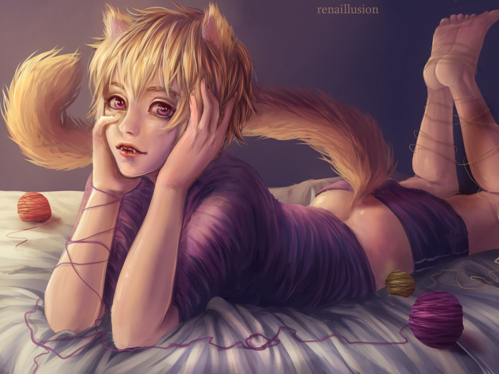 Обои для рабочего стола Nagisa Hazuki / Нагиса Хазуки из аниме Free!/Вольный стиль, by renaillusion