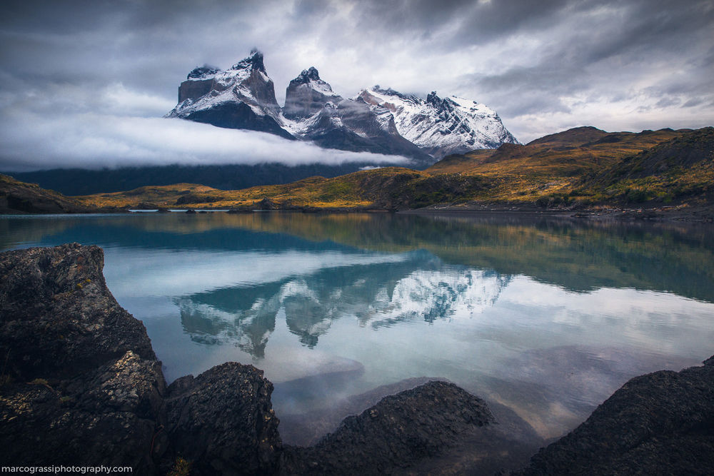 Обои для рабочего стола Национальный парк Torres del Paine NP, Chile / Торрес дель Пайне, Чили, фотограф Marco Grassi