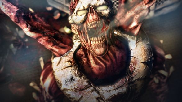 Обои на рабочий стол Монстр, из игры Afterfall: Insanity / Afterfall: Тень прошлого