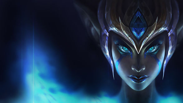 Обои на рабочий стол Morgana / Моргана, из игры League of Legends / Лига Легенд, by ddddd210