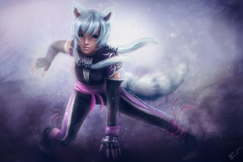 Обои на рабочий стол Aurora / Аврора из аниме Наруто / Naruto, by Eddy-Shinjuku